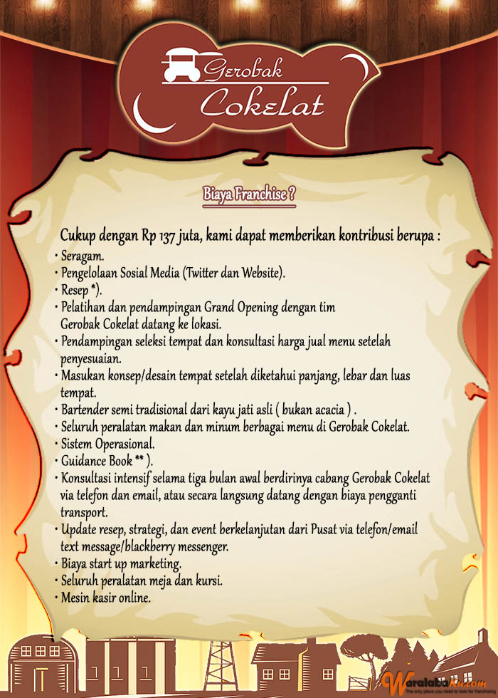 Franchise Peluang Usaha GEROBAK COKELAT